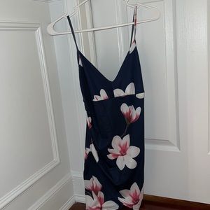 floral mini dress